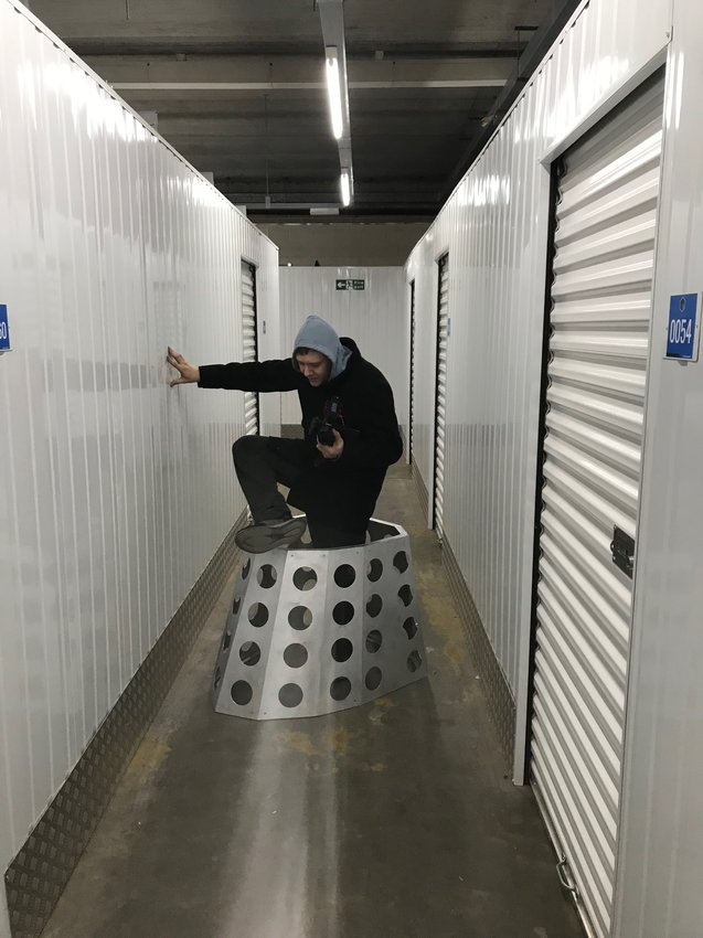 Post in Simon's Aluminium Evil Dalek